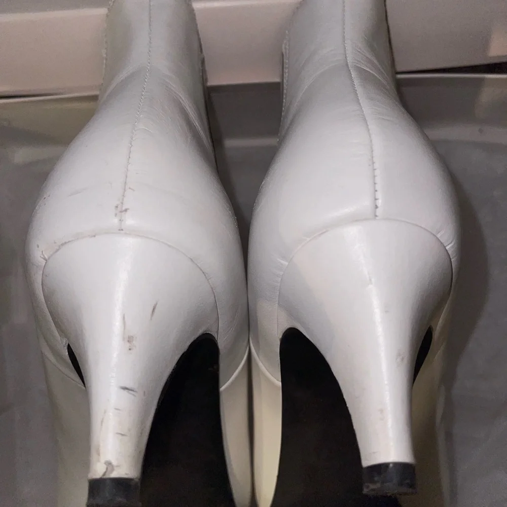 White Booties - Picture 3 of 4